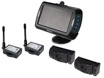 ProUser APR043x2 Draadloze achteruitrijcamera 2 cameras, Extra IR-verlichting, Afstandshulplijnen, Automatische dag/nachtomschakeling, Diafragma F 2.0, ProUser APR043x2 Draadloze achteruitrijcamera 2 cameras, Extra IR-verlichting, Afstandshulplijnen, Automatische dag/nachtomschakeling, Diafragma F 2.0,