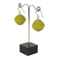 Katoenen Oorbellen (Groen) - thumbnail