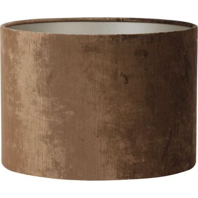 Light & Living Light&living Kap cilinder 25-25-18 cm GEMSTONE bruin