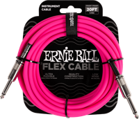 Ernie Ball 6418 Flex Cable 6 meter instrumentkabel roze - thumbnail