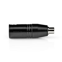 Nedis COTP15930BK Xlr-adapter Xlr 3-pins Male - Rca Female 1 St Metaal - thumbnail