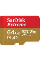Sandisk microSDXC geheugenkaart - 64GB - Extreme - thumbnail