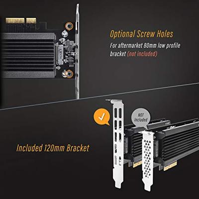 Icy Dock MB987M2P-1B interfacekaart/-adapter Intern M.2 Icy Dock MB987M2P-1B interfacekaart/-adapter Intern M.2