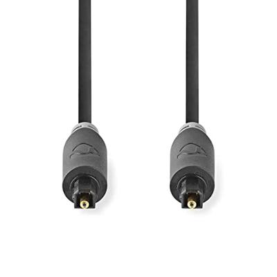 Nedis Optische Audiokabel | TosLink Male naar TosLink Male | 2 m | 1 stuks - CABW25000AT20 CABW25000AT20