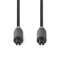 Nedis Optische Audiokabel | TosLink Male naar TosLink Male | 2 m | 1 stuks - CABW25000AT20 CABW25000AT20 - thumbnail