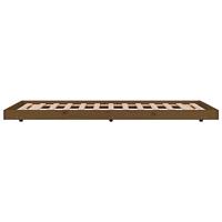 Bedframe massief grenenhout honingbruin 100x200 cm - thumbnail