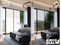 Deurafdichtingskit Mobiele Airco - Met Hor - 211,5 x 90 CM - Magneetsluiting - thumbnail