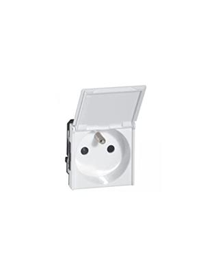 Legrand 077119 Contactdoos Mosaic Wit 1 stuk(s)