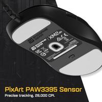 Endgame Gear XM2 8k Gaming-muis Kabelgebonden Optisch Zwart 6 Toetsen 26000 dpi - thumbnail