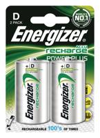 Batterij oplaadbaar Energizer 2xD 2500mAh - thumbnail