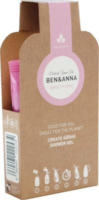 Ben & Anna Douchegel - vlokken - sweet floral - 2x20gr.