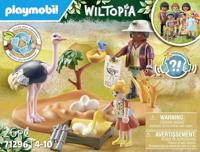 Playmobil® Wiltopia 71296 op bezoek bij papa struisvogel - thumbnail