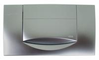 Geberit 200F bedieningspaneel mat chroom voor Geberit Twinline inbouwreservoir (UP130) - thumbnail