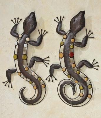 Wanddecoratie Salamander Lizza