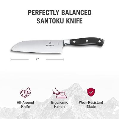 Victorinox 7.7303.17G Santoku mes Zwart