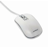 4-knops optische muis, USB, wit/zilver - thumbnail