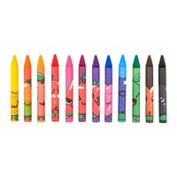 Canenco Fruity squad krijtjes met geur, 12st. - thumbnail