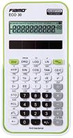 Citizen FI-ECO30GR Calculator Fiamo ECO 30 GR Wit-groen - thumbnail