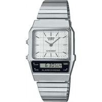 Unisex horloge Casio VINTAGE EDGY COLLECTION Zilverkleurig (Ø 40 mm) - thumbnail