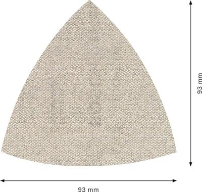 Bosch Accessories EXPERT M480 2608900718 Schuurnet voor deltaschuurmachine Ongeperforeerd Korrelgrootte (num) 120 (l x b) 93 mm x 93 mm 5 stuk(s) Bosch Accessories EXPERT M480 2608900718 Schuurnet voor deltaschuurmachine Ongeperforeerd Korrelgrootte (num) 120 (l x b) 93 mm x 93 mm 5 stuk(s)