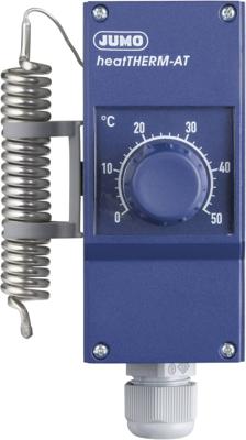 Jumo TR-60/60003192 Tweestandenregelaar Temperatuurregelaar 0 tot 50 °C Relais 16 A (l x b x h) 70 x 80 x 120 mm