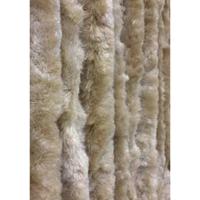 Vliegengordijn Kattenstaarten Beige - 100cm x 230cm - thumbnail