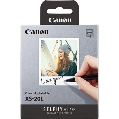 Canon XS-20L inkt-/papierset - 20 prints Inkt