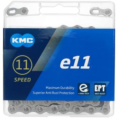 KMC e11 ept fietsketting 1/2x11/128 zilver