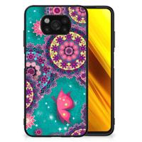 Xiaomi Poco X3 | X3 Pro Leuk Telefoonhoesje Cirkels en Vlinders - thumbnail
