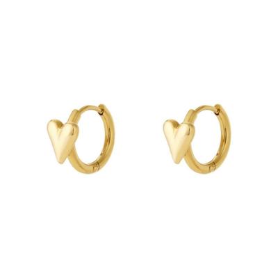 Creolen met hartjes oorbellen