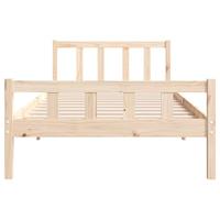 Bedframe massief hout 100x200 cm - thumbnail