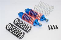 Aluminium instelbare voor schokdempers, Blauw - Traxxas Slash 4x4 - thumbnail