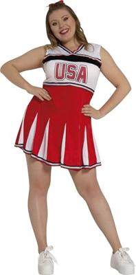 USA Cheerleader outfit dames