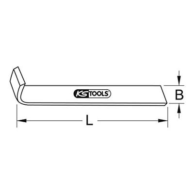 KS Tools 9639520 963.9520 Hoekschraper