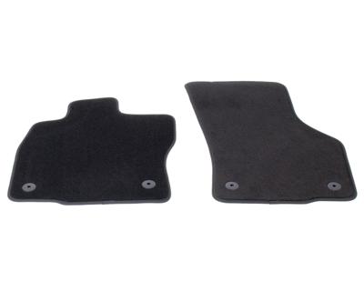 Automatten voorzijde - zwart velours - VW Golf 7 vanaf 2012