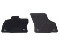 Automatten voorzijde - zwart velours - VW Golf 7 vanaf 2012 - thumbnail