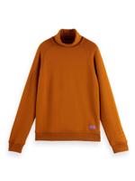 Scotch & Soda Scotch & Soda Soft touch high neck sweat - thumbnail