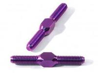 Titanium turnbuckle m3x24mm (2pcs/purple) - thumbnail