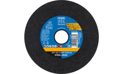 PFERD TOOLS EHT 125-1,0 PSF STEELOX 61721100 Doorslijpschijf recht 125 mm 25 stuk(s) RVS, Staal