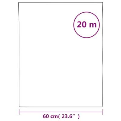 VidaXL Raamfolie 3d regenboogpatroon mat 60x2000 cm pvc