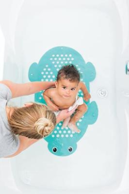 2-in-1 badmat en opbergruimte INFANTINO blauw