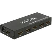 Delock 18685 HDMI UHD-schakelaar 5 x HDMI in > 1 x HDMI uit 4K - thumbnail