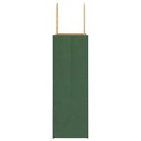 VidaXL Papieren zakken 250 st met hengsels 21x11x31 cm groen - thumbnail