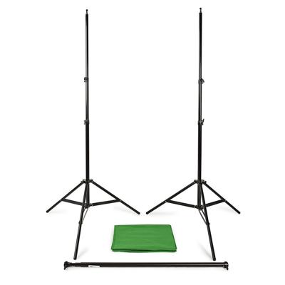 Nedis Set Achtergronddoeken voor Fotostudio | 1,90 x 2,95 m | Inclusief reistas en statieven inbegrepen | 1 stuks - BDKT10GN BDKT10GN Nedis Set Achtergronddoeken voor Fotostudio | 1,90 x 2,95 m | Inclusief reistas en statieven inbegrepen | 1 stuks - BDKT10GN BDKT10GN