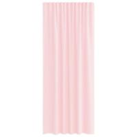 Gordijnen voile met roedezakken 2 st lichtroze - thumbnail