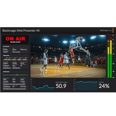 Blackmagic Web Presenter 4K Blackmagic Web Presenter 4K