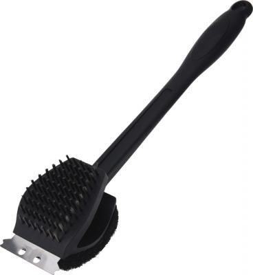 Vaggan 3in1 bbq borstel 38 cm zwart