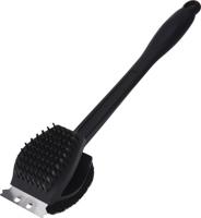 Vaggan 3in1 bbq borstel 38 cm zwart - thumbnail