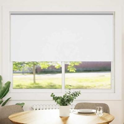 VidaXL Rolgordijn verduisterend 160 x 175 cm wit