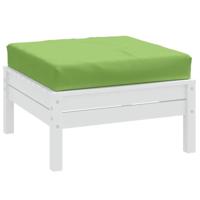 VidaXL Palletkussen 60x60x9,5 cm stof gemêleerd groen - thumbnail